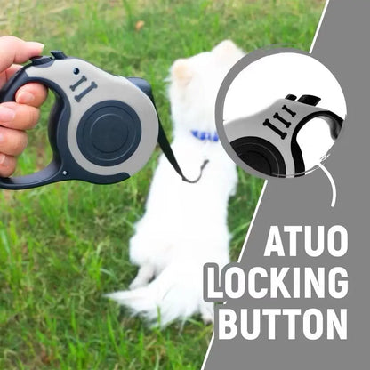 Guia Retrátil Automática de 5 Metros para Cães e Gatos