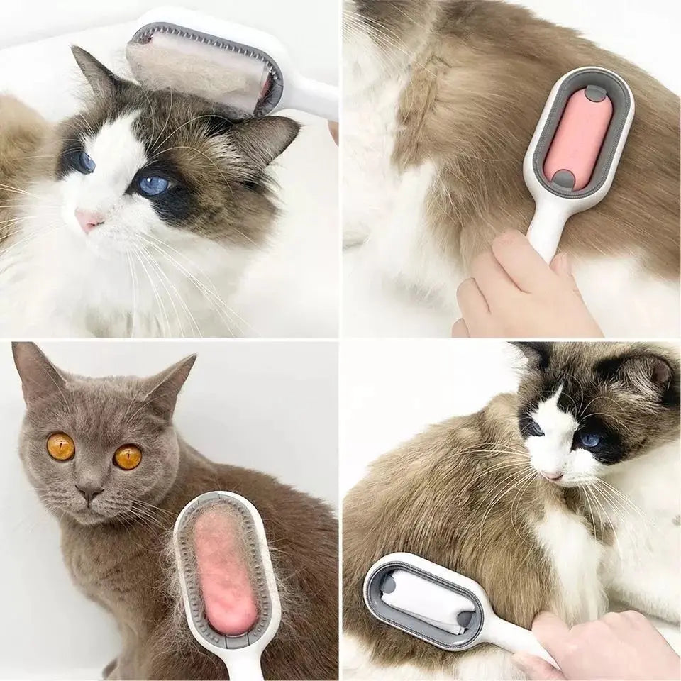 Escova de Cabelo Profissional para Gatos e Cães