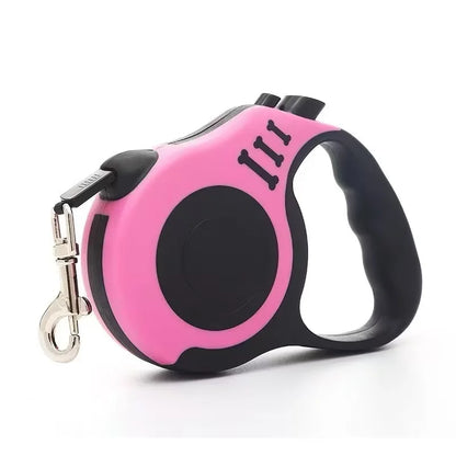 Guia Retrátil Automática de 5 Metros para Cães e Gatos