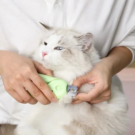 Cortador de Unhas com LED para Cães e Gatos