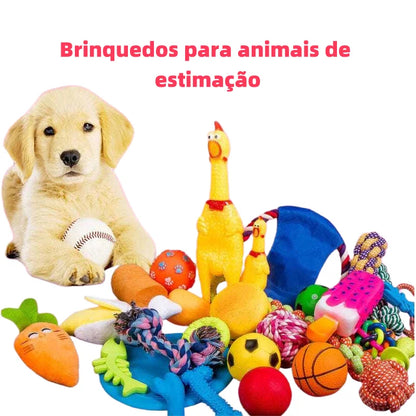 10 Toys Kit Puppy Anti-stress Pet Ranger Teeth Cub Teeth Cleaning Mouth